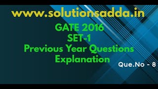 OS | Page Replacement | CS GATE PYQs | GATE 2016 Set-1 Solutions | Solutions Adda | Q8 | GATE 2022