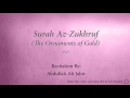 Surah Az Zukhruf The Ornaments of Gold   043   Abdullah Ali Jabir   Quran Audio