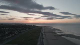 Marske by the Sea, Redcar, Cleveland, England - Drone Aerial Footage