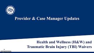 November 2025 Provider and CM Webinar