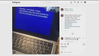 SDSU Professor causes controversy with comments during online lecture