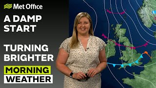10/06/24 – Damp start, with rain in the southeast – Morning Weather Forecast UK – Met Office Weather