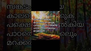 ഓരോ വേദനകളും ഓരോ പാഠങ്ങളാണ്.. #motivationalquotes #whatsappstatus #subscribe #shortvideo