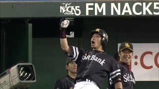 【プロ野球パ】マッチも2戦連発！松田の2試合連続20号ソロHR 2015/06/25 L-H