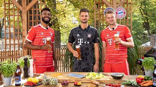 Welcome to Munich, Matthijs! I The Paulaner Bayerncheck with de Ligt, Ulreich & Choupo-Moting