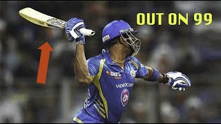 OUT ON 99/199 - Unluckiest Batsmen Compilation