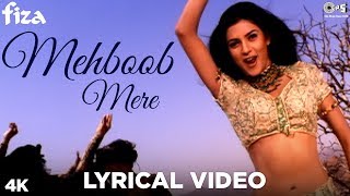 Mehboob Mere Lyrical Video - Fiza | Hrithik Roshan, Sushmita, Karisma Kapoor | Sunidhi, Karsan