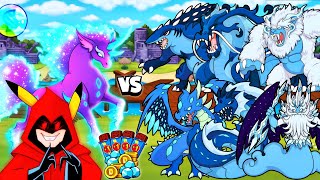 URYNDUR vs All Water Type Legendary💧|| In Dynamons World || #Dynamonsworld