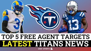Top 5 Free Agent Targets For The Tennessee Titans Ft. OBJ, Cole Beasley and T.Y Hilton | Titans News