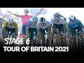 Women's Tour of Britain 2021 - Stage 6 Highlights | Cycling | Eurosport