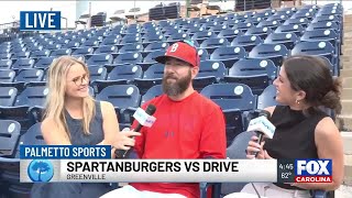 Palmetto Sports Reporters Ella Grogan and Caroline Soro LIVE with Drive Manager Liam Carroll