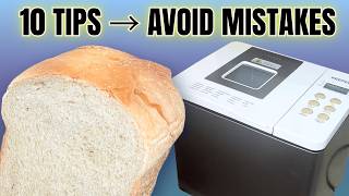 10 Bread Machine Tips for Beginners – Fix Dense or Failed Bread