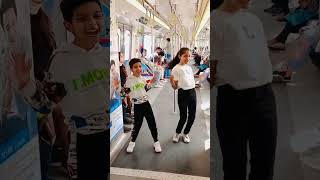 Mumbai Metro First Dance Video 👍 @sadimkhan03 #mariakhan #sadimkhan #mumbaimetro #shorts