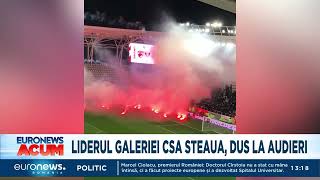 Liderul galeriei CSA Steaua, ridicat și dus la audieri