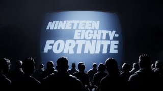 Ninteen Eighty Fortnite FREE Fortnite Short Movie Epic Games SUES Apple Fortnite REMOVED from store