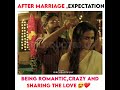 Funny whatsapp status| after marriage| expectation vs reality