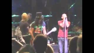 Slash with Duff McKagan and Chester Bennington - Paradise City/Highway To Hell