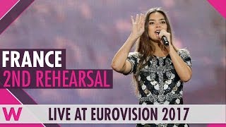 Second rehearsal: Alma "Requiem" (France) Eurovision 2017 | wiwibloggs