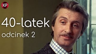 Czterdziestolatek odcinek 2 - Walka z nałogiem, czyli labirynt  | Kultowy polski serial komediowy HD