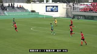 JR東日本カップ2018 第92回関東大学サッカーリーグ戦《後期》1部第19節