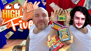 High Five ! - LA HYPE WTF DES JEUX A GRATTER ! - Fanta et Bob Talk Show