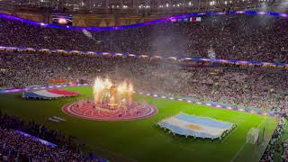 Argentina vs Netherlands - Opening Ceremony in Lusail Stadium of FIFA 2022 World Cup Quarterfinal