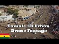 Tamale City: 4K Urban Drone Footage | Northern Region of Ghana