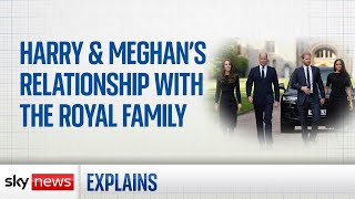 Harry and Meghan’s relationship with the Royal Family