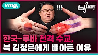극비리에 쿠바와 전격 수교, 북한 김정은에게 뼈 아픈 이유 / 비디오머그 / 딥빽