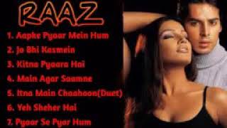 Raaz (2002) full jukebox
