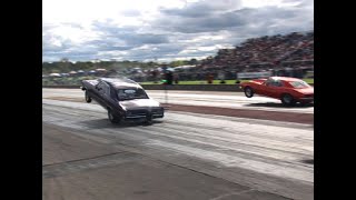 UHV Classics - 1/4 Mile Heads Up Drag Racing - Byron Dragway 2009 Pt. 2