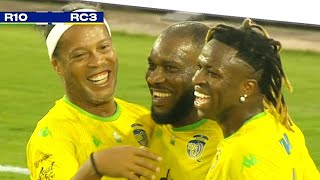 Ronaldinho Team vs Roberto Carlos Team | All Goals & Highlights | The Beautiful