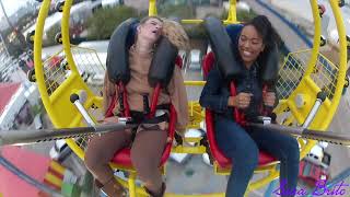 Fainting on a slingshot (reverse bungee) ride