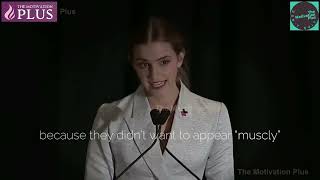 Emma Watson Emotional | Girls should never be afraid to be smart | Cross Motivation Assistant