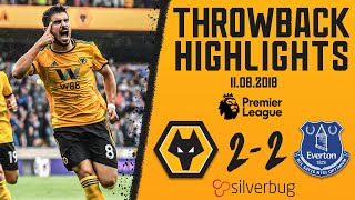 Neves and Jimenez strike on Premier League debuts | Wolves 2-2 Everton | Throwback Highlights