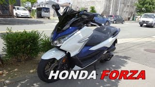 【試乗】 HONDA FORZA 2018