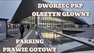 STACJA OLSZTYN GŁÓWNY | PARKING NA FINISZU BUDOWY | SZYBKI SZTRZAŁ | 16.01.2025 | OSMO POCKET 3