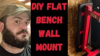 Build Your Own Space-Saving Wall Bench