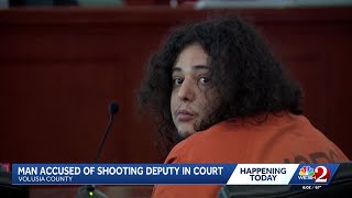 Volusia County man accused of shooting deputy seeks to block confession video