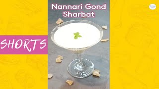 Nannari Gond Sharbat (Badam Pisin Sharbat) #Shorts #SanCuisine