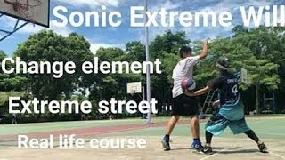 街頭籃球Street ball索尼克SonicPractical實戰性Fancy street basketball花式街頭籃球Green element綠色元素Maker製作者Cnord Amen