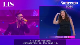 LIS Sanremo 2024 - Geolier canta 'I p' me, tu p' te'