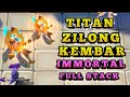 LING SKILL2 TITAN ZILONG IMMORTAL FULL STACK AUTO BANTAI BANTAI