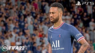 FIFA 22 - Remake of PSG vs. Nantes - Trophée des Champions Final Win on PS5 | 4K