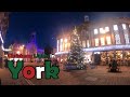 Christmas Lights in York 🎄 | City Centre Walk 2020