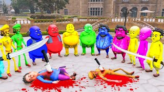 Evil Motu Patlu Playing Hide And Seek With Colourful Ghasitaram In Gta 5 || Gta With Pro