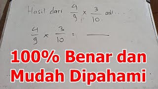 Hasil Dari 4/9 X 3/10 Adalah, Hasil Dari Perkalian Pecahan Biasa 4 Per 9 Dikalikan 3 Per 10