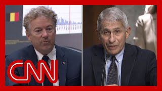 Sen. Rand Paul challenges Dr. Fauci. Watch his response.