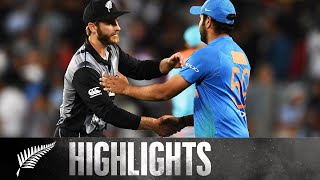India Level Series. 50 for Sharma | HIGHLIGHTS | 2nd T20I - BLACKCAPS v India, 2019