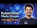 Kubernetes for Beginners 🚀 Deploy a 3-Tier App (Nginx, Node.js, Redis) + How It Works Under the Hood